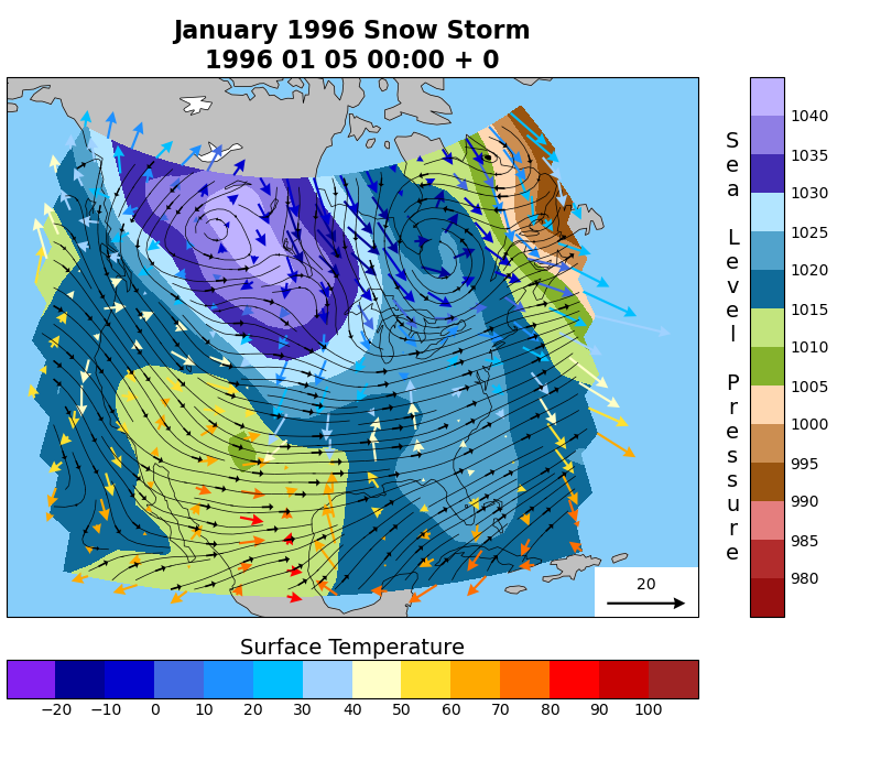 January 1996 Snow Storm 1996 01 05 00:00 + 0